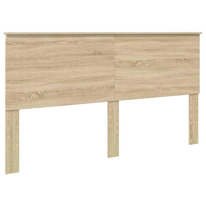 Tête de lit en bois dingénierie - vidaXL - Chêne Sonoma - 183x7x100 cm - 1709 kg - Design contemporain