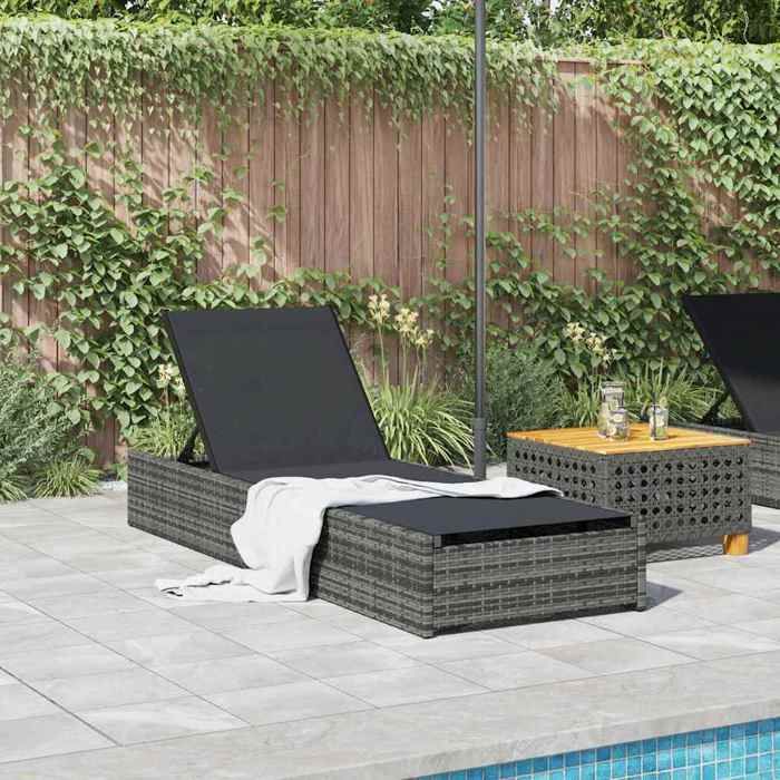 (Promo 2026)Transat Gris 200 5x70x75cm polyrotin 200 5x70x75cm 4664931