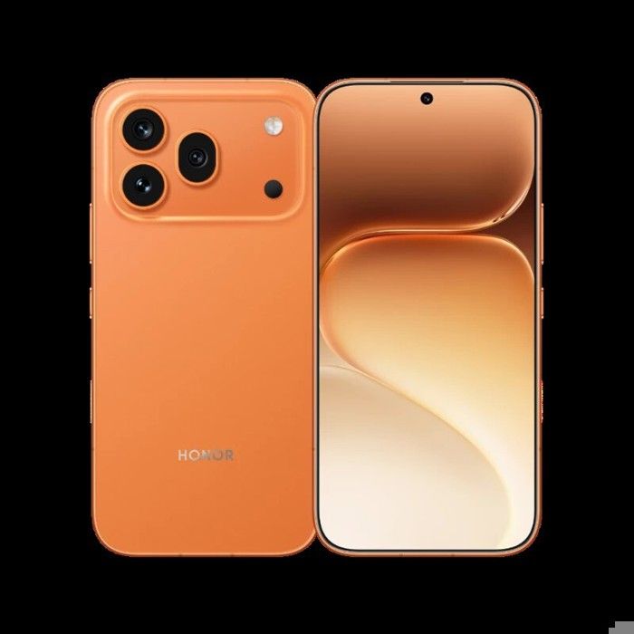 Smartphone HONOR 600 Pro 5G 12Go Ram 512Go Orange doré Écran 6.57” 6400mAh Appareil photo 200 MP AI Image to video 2.0