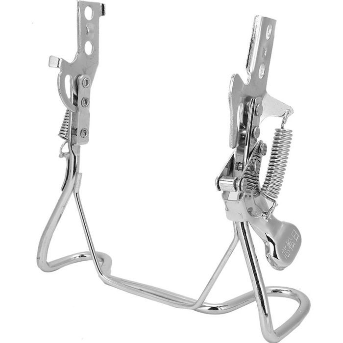 Support de stationnement pour vélo électrique double béquille arrière stable garage