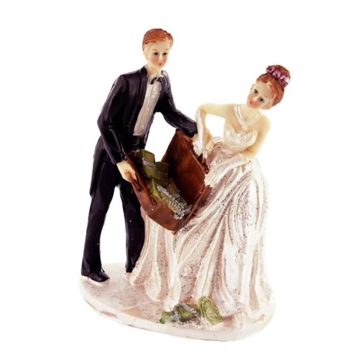Couple de mariés Casse du siècle