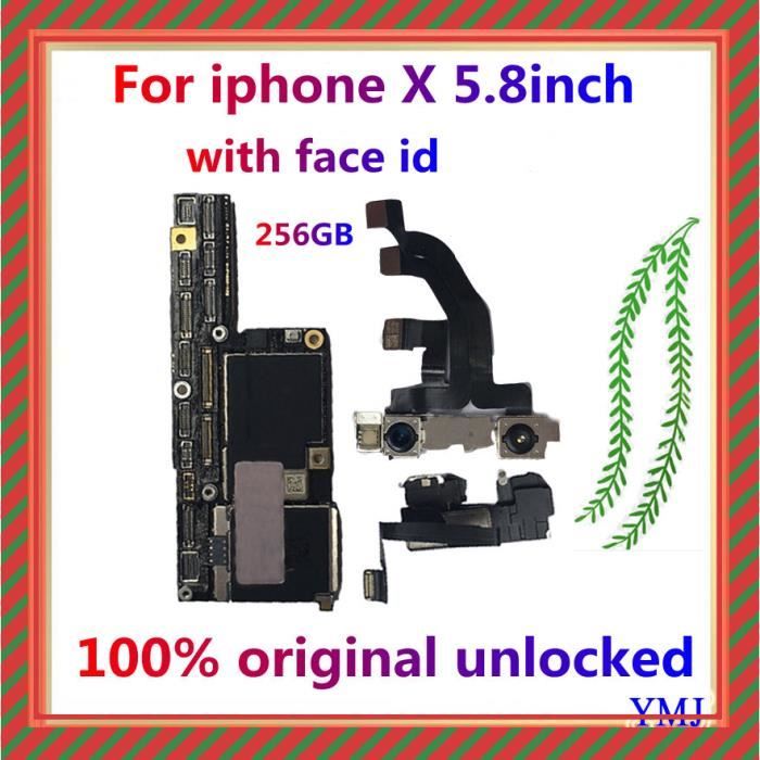Carte Mère IPhone X 64 Go (Modèles A1865/A1901/A1902) – Sans Face ID – Origine