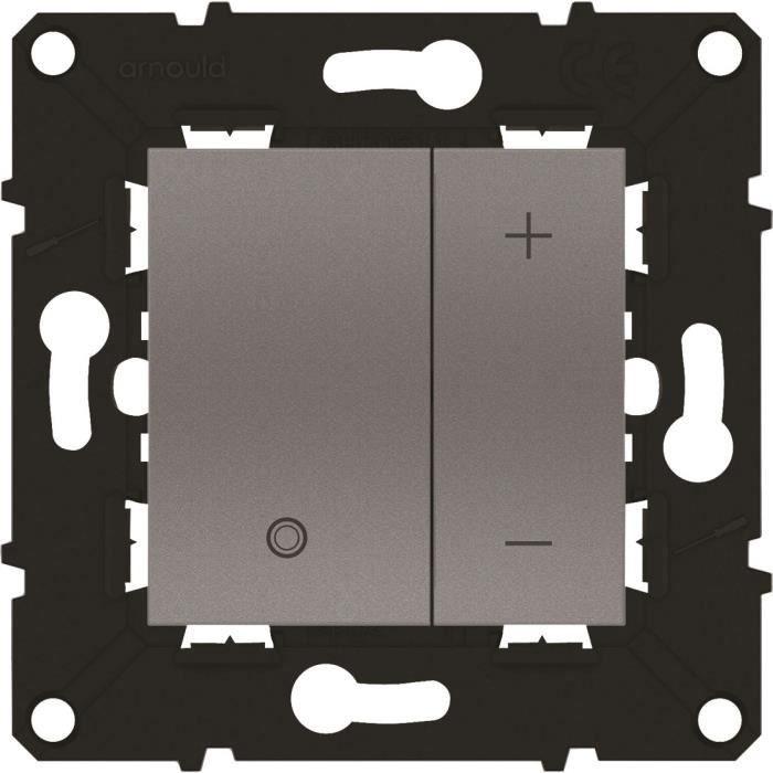 Interrupteur Va-et-vient Lumineux Arnould Espace Evolution - Magnésium - Neuf