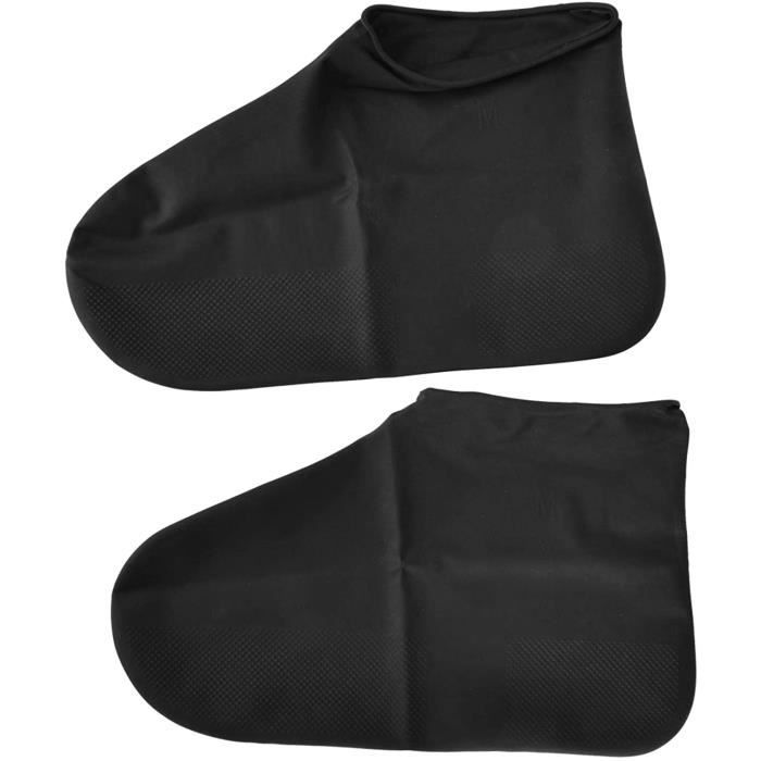 Couvre-chaussures Imperméables En Silicone - Anti-dérapant, Réutilisable - Parfait Pour Pluie, Neige Et Boue - Taille M