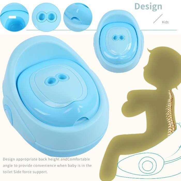 Pot d'Apprentissage Ergonomique Pot bébé Toilette enfant pour l