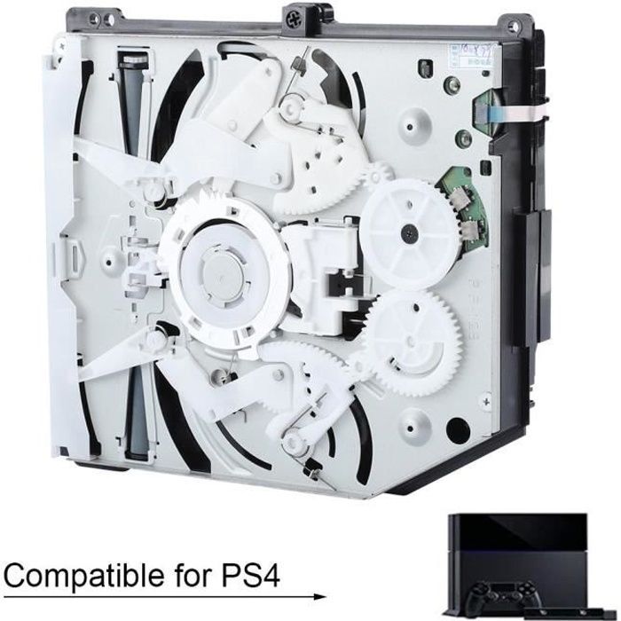 Kit de Remplacement Compatible avec Lecteur de CD de Console de Jeu Assemblage de Carte de Disque DVD-ROM Blue Ray pour la Série PS4 CUH-1200 KEM-490