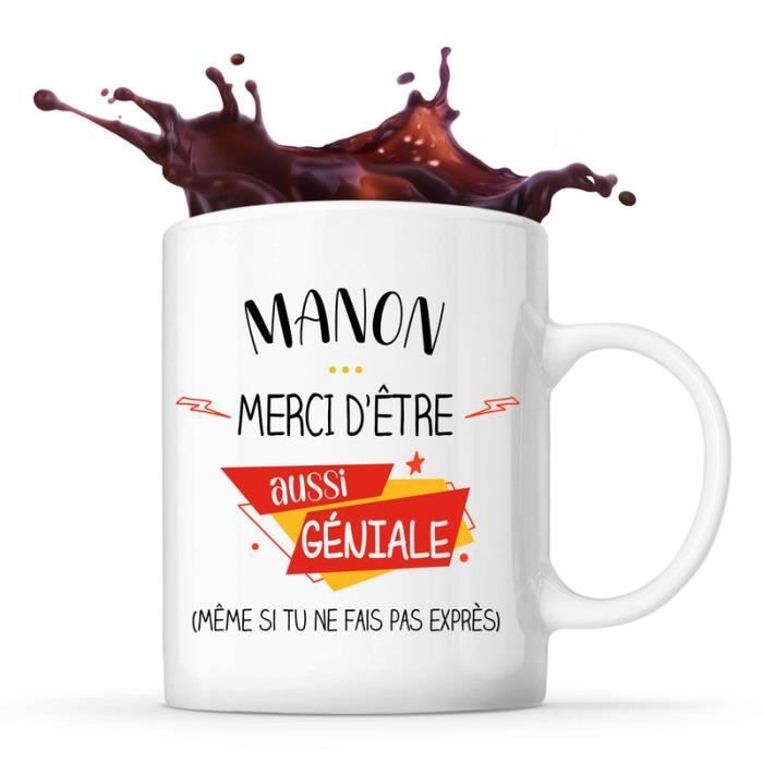 Planetee Mug Merci Maitresse Inoubliable | Tasse Idée Cadeau Collègue