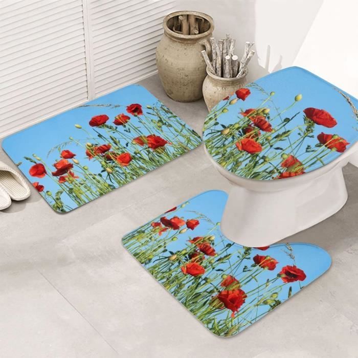 eqivei Lot de 2 tapis de cuisine antidérapants et lavables - Absorbants