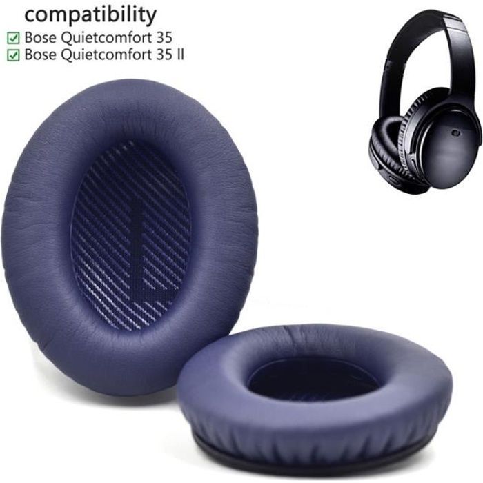 2X Coussinet de Rechange pour Bose Quietcomfort 35 / QC35 Wireless