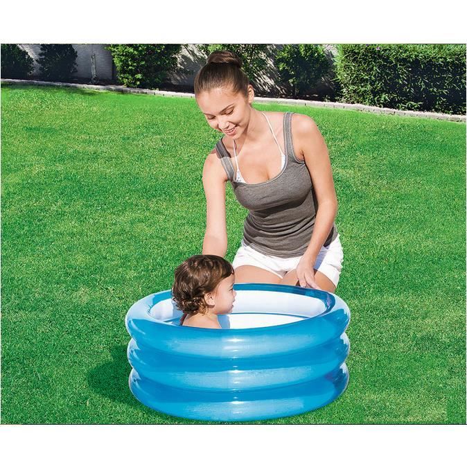 Piscine Ronde Gonflable Enfant Bebe Jouet A La Maison Baignoire Gonflable Bebe Piscine Enfant Petit 3 Boudins 70 30 Cm Achat Vente Piscine Piscine Ronde Gonflable Enf Cdiscount