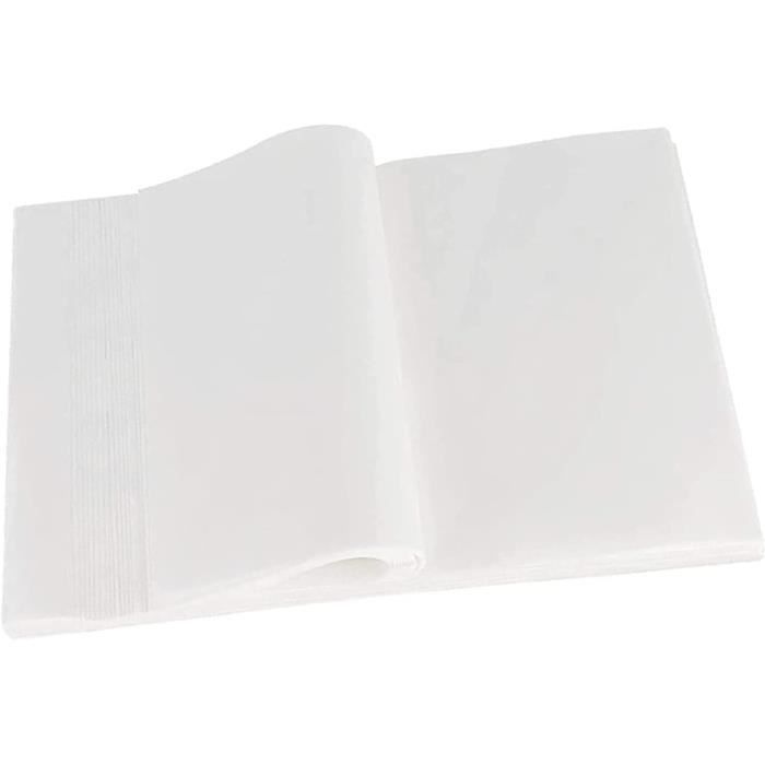 Papier Ciré, 100 Feuilles Alimentaire Papier d