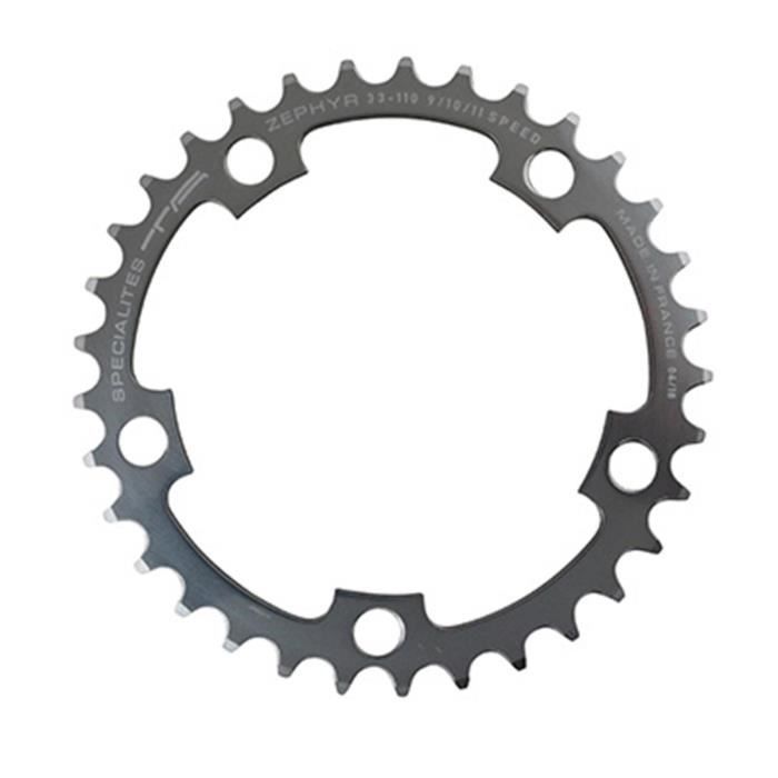 Plateau 52 Dents Route D.130 Extérieur Dural Argent Marque Stronglight Piece Velo Plateaux Velo