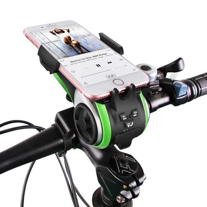 Haut-Parleur Bluetooth Vélo, Puissance Banque Étanche Mini Cyclisme Enceinte  pour Téléphone Haut-Parleur avec LED ALIBA0107-12A53503 - Cdiscount TV Son  Photo