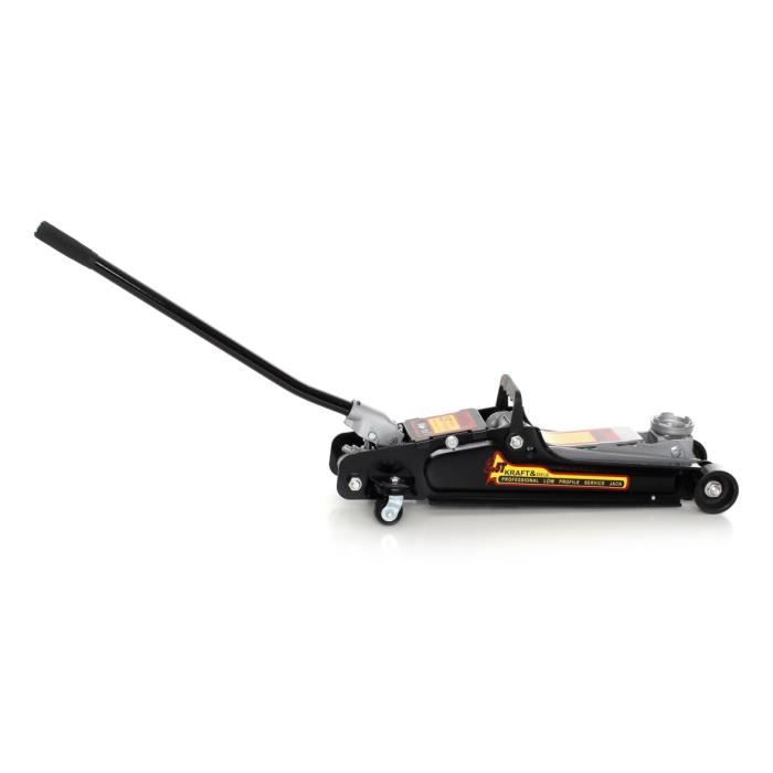 Dcraft Cric Hydraulique Rouleur 2 5 Tonnes Levee Maxi 381 Mm