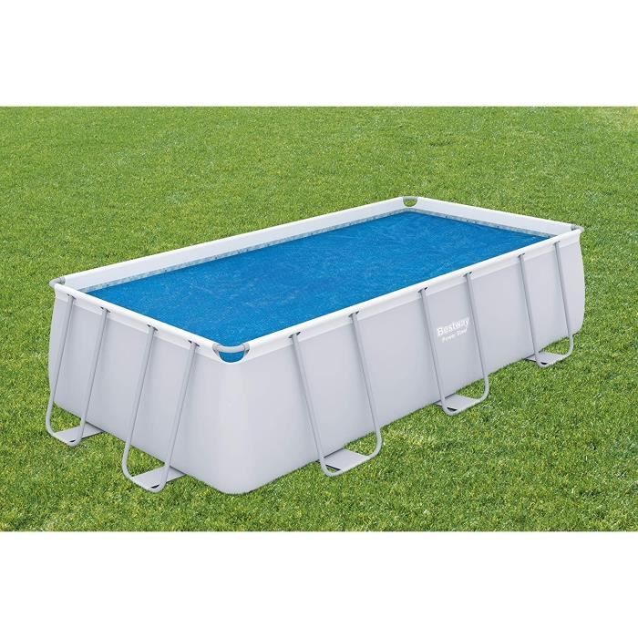 Bache Pour Piscine Bestway Rectangulaire Achat Vente Pas Cher