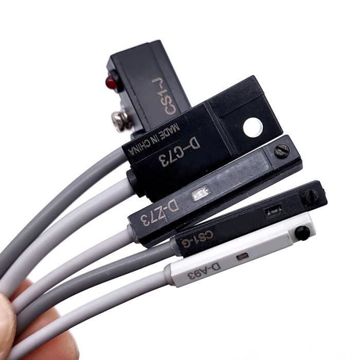 Interrupteur Magnétique à Capteur D-M9B – Pour Alarme, Sécurité, Automatisme – Détection Par Aimant – Fiable Et Simple à Installer - 5