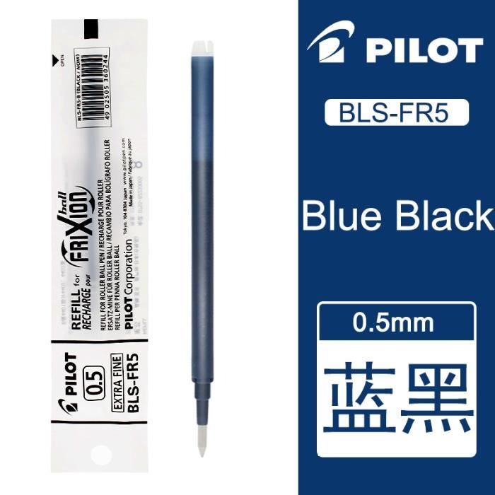 Bleu Noir 12 PIÈCES Effaçable Stylo Recharges Pilote Effaçable Frixion  Stylo Gel Stylo À Bille Recharge 0.5mm - Cdiscount Beaux-Arts et Loisirs  créatifs
