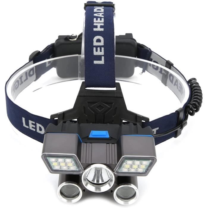 LAMPE FRONTALE LED RECHARGEABLE COULEUR BLANCHE, Pièces Détachées