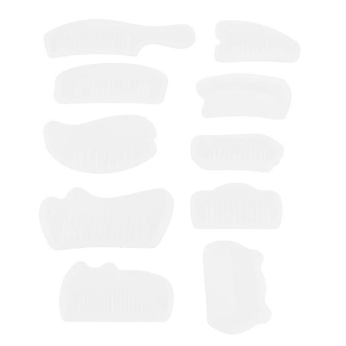 Moule En Silicone Pour Dés En Résine époxy - 7 Cavités Polyédriques - Pour Création DIY Dés Personnalisés - 2
