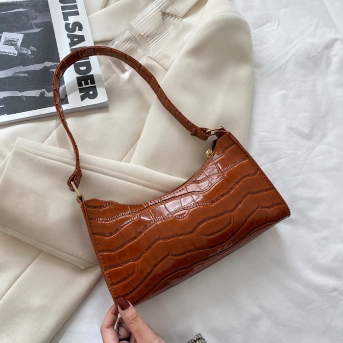 Sac marron vintage on sale