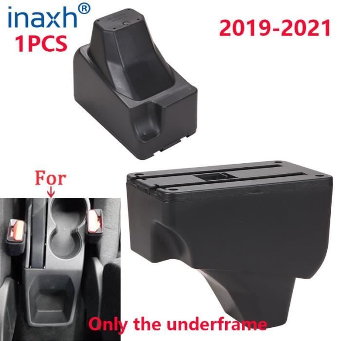 underframe 1PCS -Accoudoir de voiture, boîte de rangement intérieure de pièces de rénovation, accessoires USB, pour Peugeot 2008