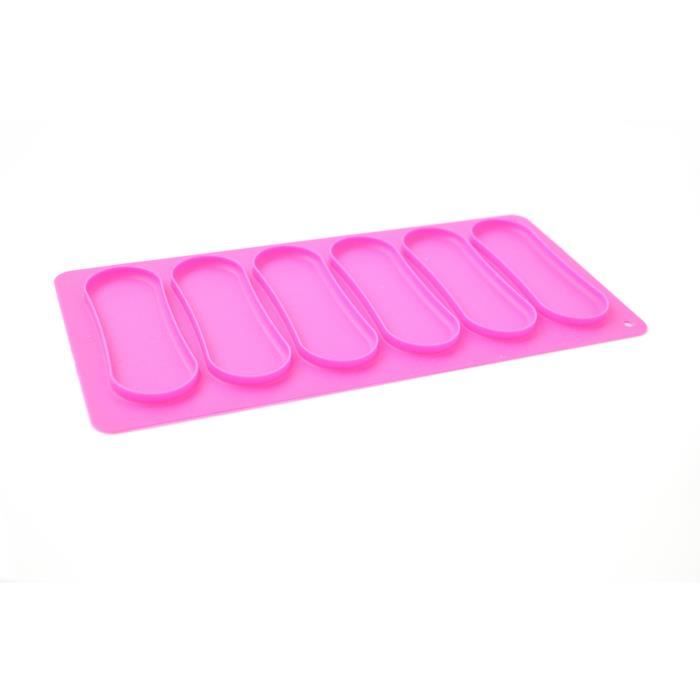 Tongue Moule Langue De Chat 23x11 Cm Rose Cdiscount Maison