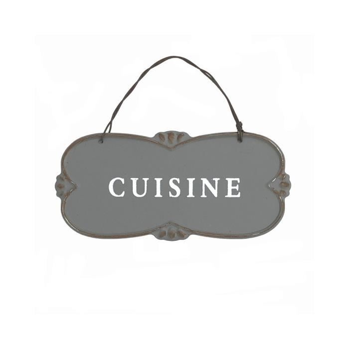 Plaque de porte Cuisine en miroir or avec double face