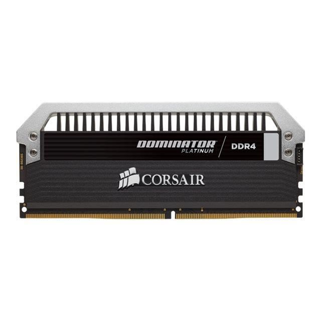 CORSAIR Mémoire PC DDR4 - Dominator Platinum - 16 Go ( 2 x 8 Go) - 2666MHz - CAS 15 (CMD16GX4M2A2666C15) - Corsair