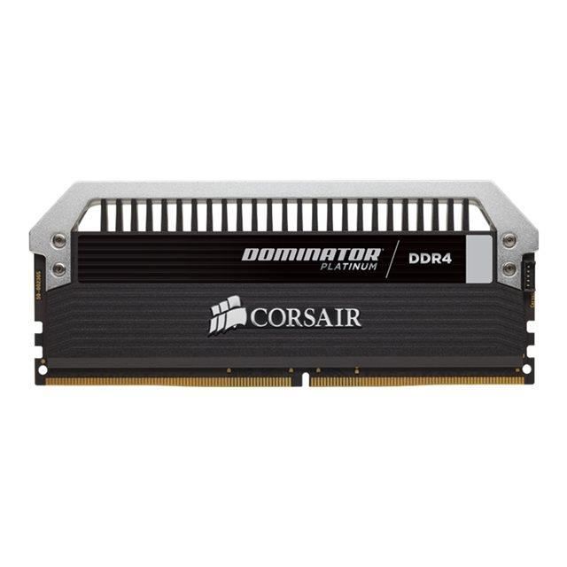  Memoire PC CORSAIR Mémoire PC DDR4 - Dominator Platinum - 16 Go ( 2 x 8 Go) - 2666MHz - CAS 15 (CMD16GX4M2A2666C15) pas cher