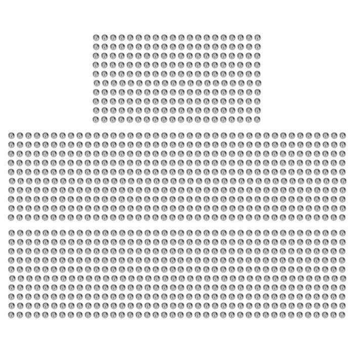 Lot De 1000 Billes De Roulement En Acier Carbone 3/8 Pouce - Qualité Utilitaire G1000
