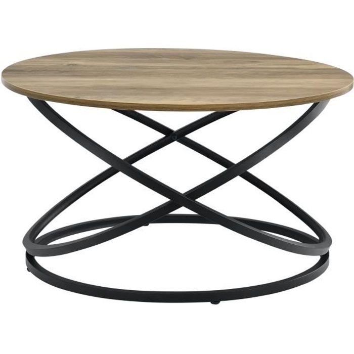 En Casa Table Basse Ronde Table De Salon Design Intemporel