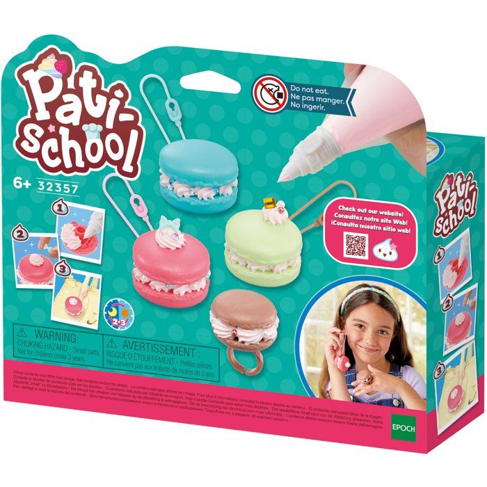 Le kit de création macarons Pati School 32357