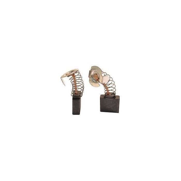 Jeu De 2 Balais Charbons Pour Outils Makita - Dimensions 6.5 X 13.5 X 27 Mm - Remplacement Moteur Électrique