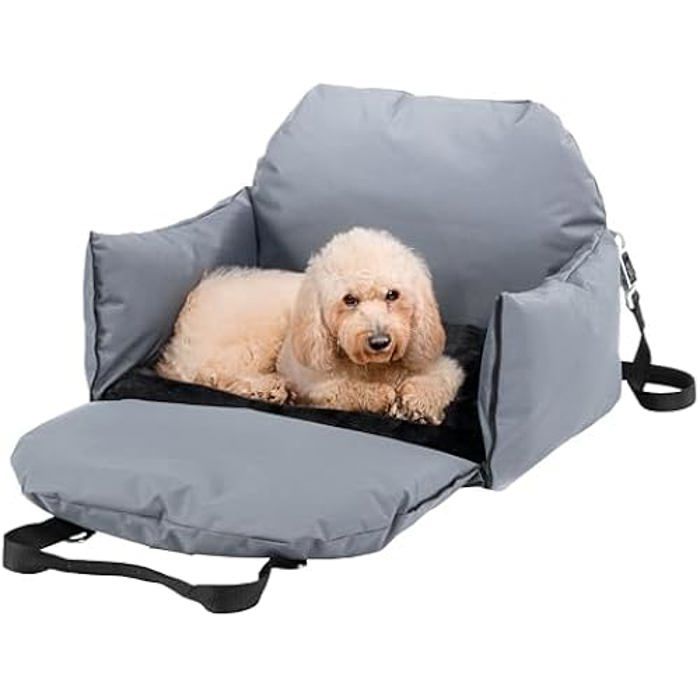 Comparer les prix de Ferplast Sac Transport Chien avec Bandoulière et Poignées Coussin Réversible Fixation au Siège et Mousqueton Magnétique 52 × 46