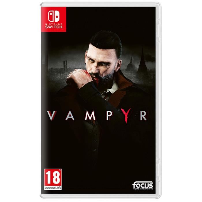 Focus Vampyr Switch - Jeu Vidéo D'Action - Nintendo Switch - Octobre 2018 - 18+