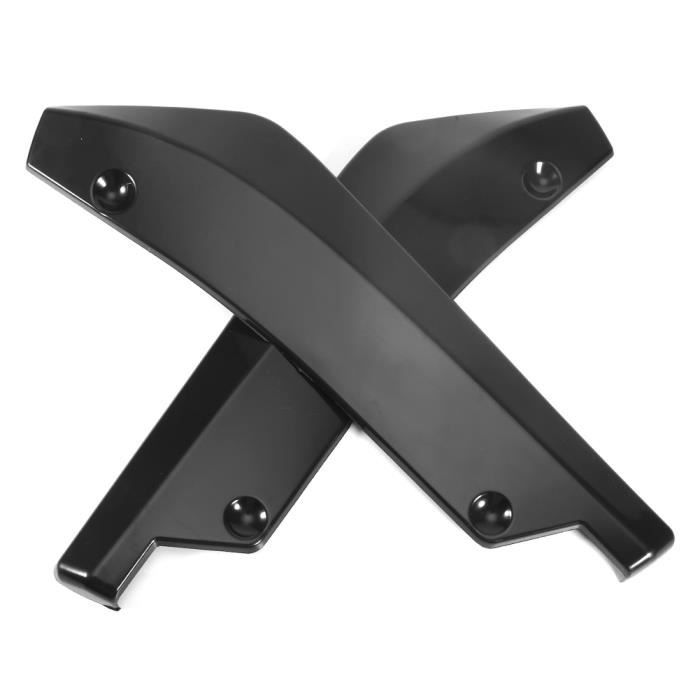 Tiges De Support Pare-chocs Duokon - 20cm Aluminium (noir) - Pour Tuning