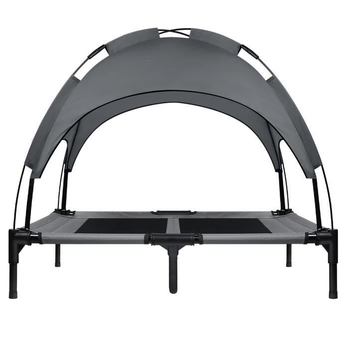 Meilleurs prix pour Lit pour animaux - HENGMEI - Modèle L - 92x76x92cm - Auvent amovible - Résistant aux UV et imperméable