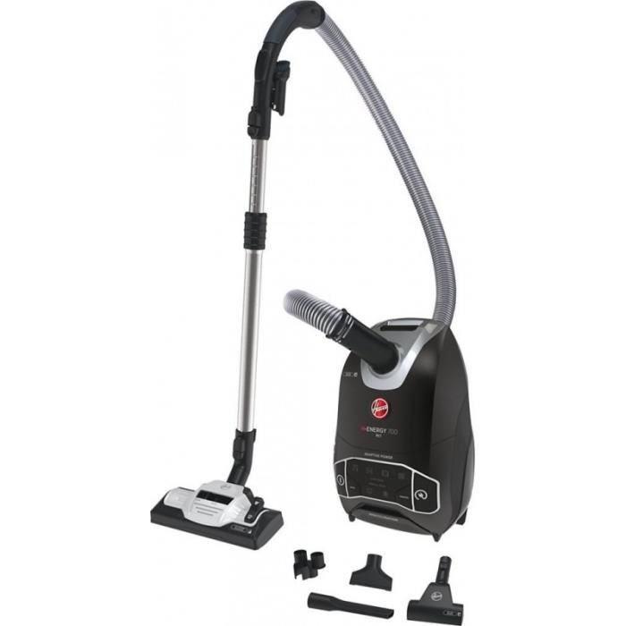 Aspirateur avec sac HE720PET H-ENERGY 700 - Hoover - Blanc - Rayon d'action  11m - Capacité 5L