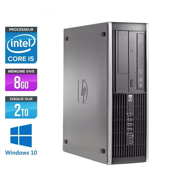 PC HP 8100 - Core i5 - 32GHz -8Go -2To -Windows 10 Reconditionné - Hewlett-Packard reconditionné disponible sur Cdiscount Seconde Vie