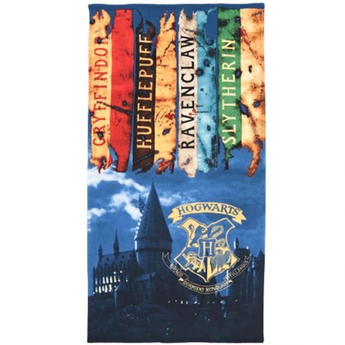 Serviette de Plage Harry Potter Drap de Plage Harry Potter 