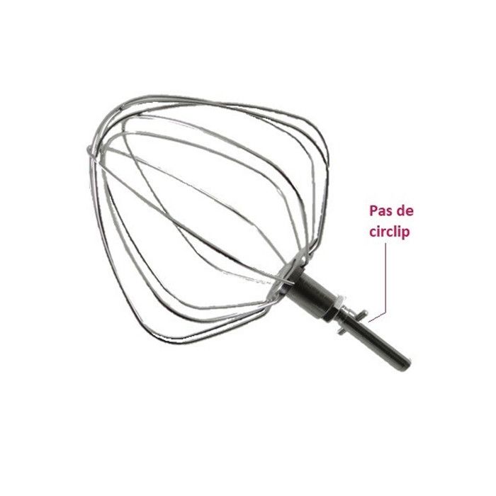 Lot De 2 Fouets Turbo En Acier Inox 304 Pour Batteurs à Main Kenwood - 17.5/21.5/18 Cm, Lavable Lave-vaisselle