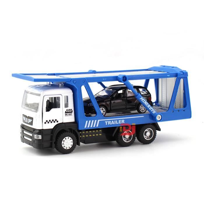 Jouet de camion de sauvetage - KEXIMIXUE - Dépanneuse - Bleu - Pour enfant  de 3 ans et plus