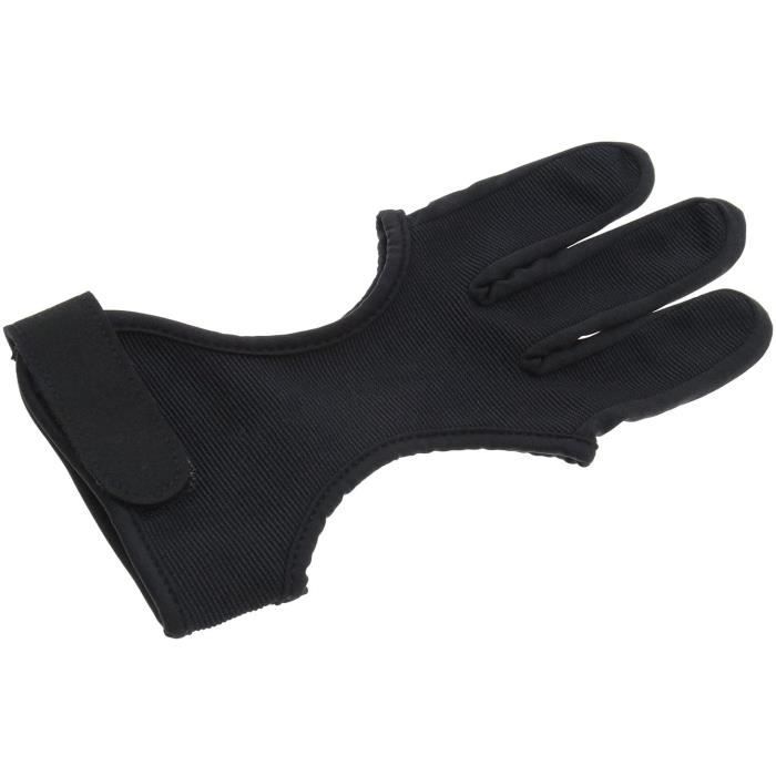 Gant De Tir à L'arc Indien 3 Doigts En Cuir - Taille M - Neuf Pour Archerie Traditionnelle