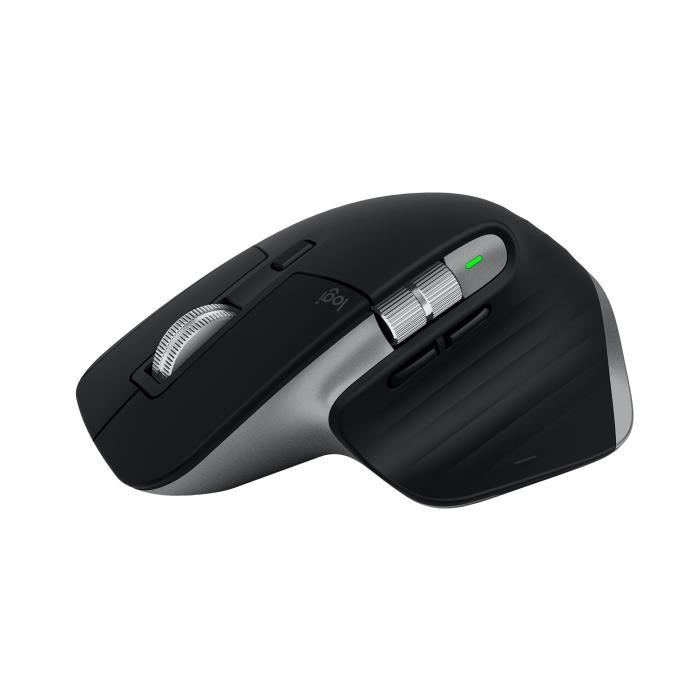 Souris ergonomique sans fil Bluetooth Logitech MX Master 3S pour