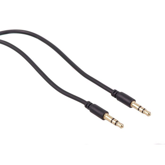Câble audio jack 3.5mm Maclean MCTV-815 1,5m pour iPhone, iPad, smartphones, tablettes, lecteurs multimédia