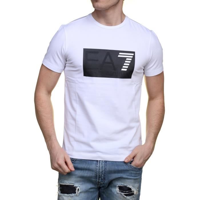 t-shirt ea7 blanc