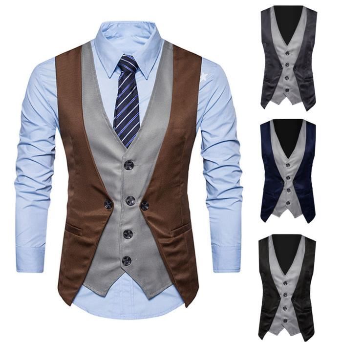 Veste De Costume Rétro Ajustée à Manches Courtes En Tweed à Carreaux Pour Hommes Sim 672 Gris Achat Vente Veste Soldes Sur Cdiscount Dès Le 20 Janvier Cdiscount