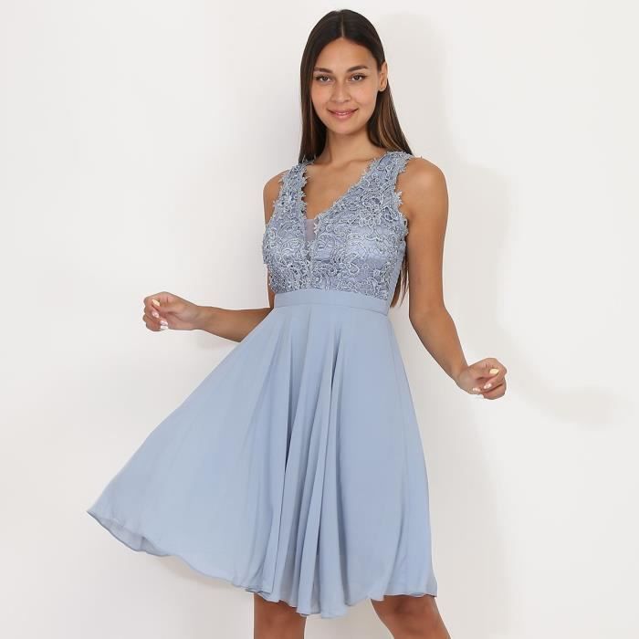 Bleu clair robe sales