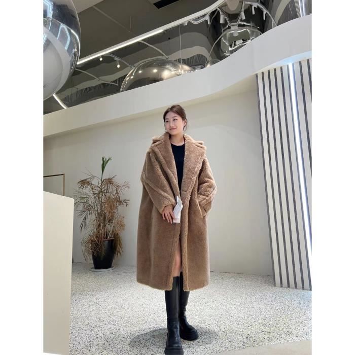 Manteau femme alpaga clearance