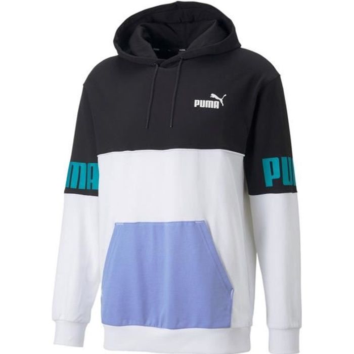 Sweat à capuche Puma Power - Orange/Blanc/Noir – Footkorner